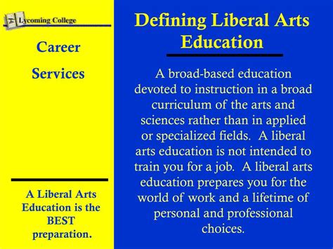 Ppt The Value Of Liberal Arts A Foundation For Career Life Path Success Powerpoint
