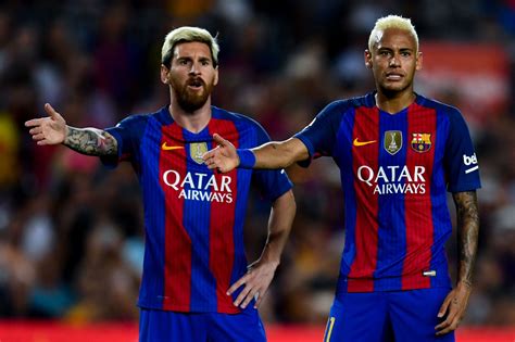report neymar believes that messi is leaning towards snubbing psg to stay at barcelona psg talk