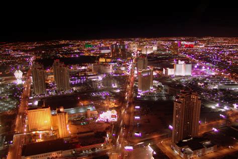 Night View From The Stratosphere Las Vegas View From The Flickr