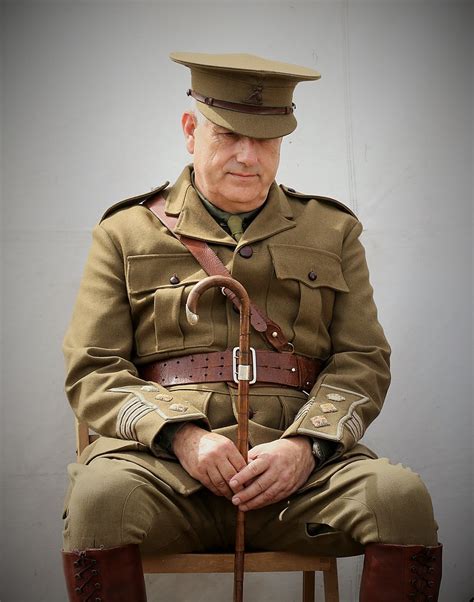 Living Historyww1 British Officer Merseymouse Flickr