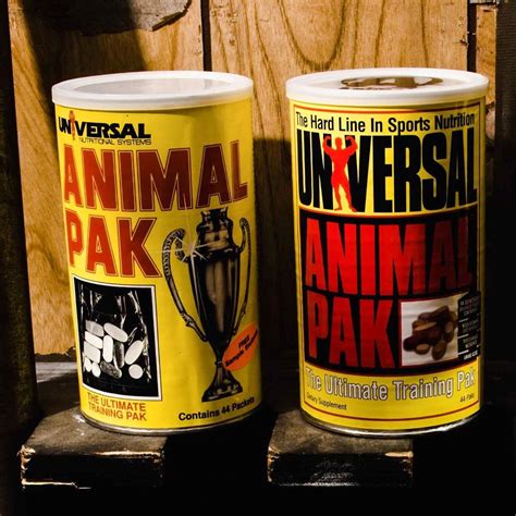 Universal Animal Pak The Product That Created A Brand