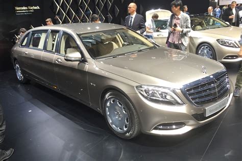 Mercedes Maybach Pullman Limo Arrives In Geneva Auto Express