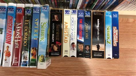 My Dreamworks Vhs Collection