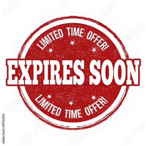 Expires Soon Stamp Stock Image And Royalty Free Vector Files On