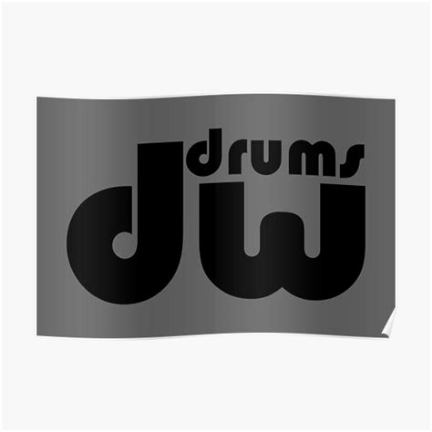 Dw Drums Posters Redbubble
