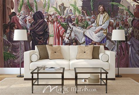 The Triumphal Entry Wallpaper Wall Mural By Magic Murals