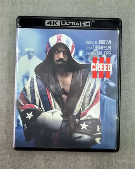 Creed Iii 4k Ultra Hd Blu Ray Digital 4k Uhd Dvds 1367 Picclick