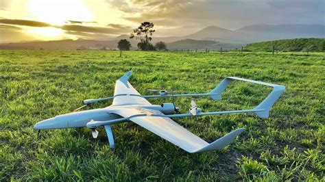 Sp Vtol Uav Frame Design Fixed Wing Drone For Mapping Long Endurance