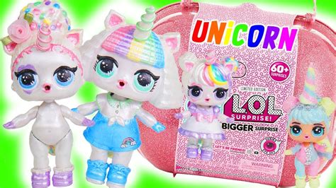 Unicorn Bigger Surprise And Fake Barbie Lol Dolls Opened Hairgoals
