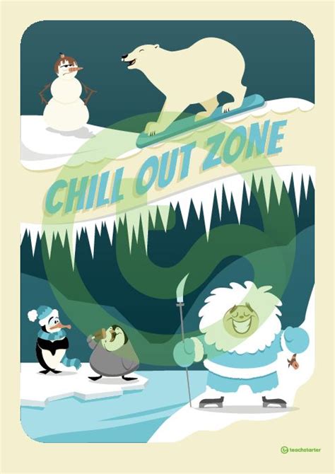 Chill Out Zone Poster Teaching Resource Teach Starter Chill Zone