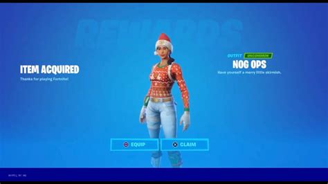 Buying The 🌟rare🌟 Nog Ops You Shouldnt Have Pickaxe丨fortnite Battle