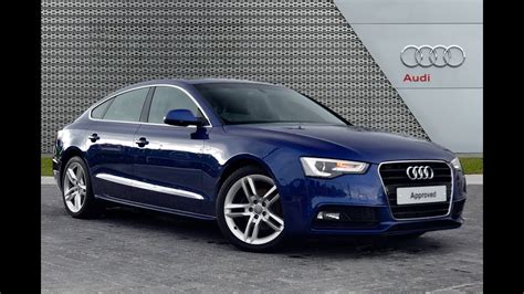 Audi A5 Sportback Tdi S Line Blue 2014 Youtube