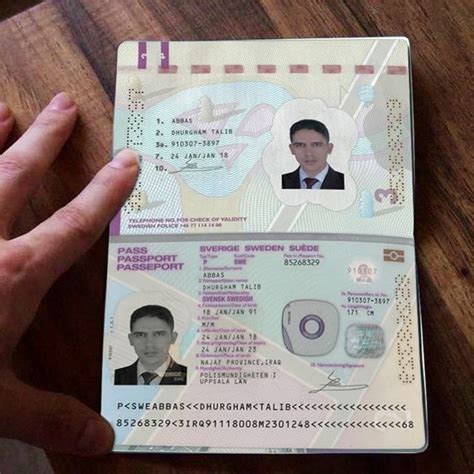 Foreign Passport Front Snapshot Only Passport Online Passport Passport Card