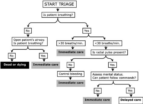 The Modified Simple Triage And Rapid Treatment Start System Victims