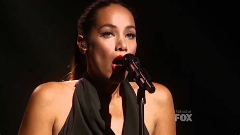 Leona Lewis Run Final X Factor Usa Youtube