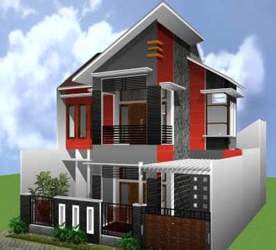 Sketsa rumah minimalis (denah rumah. cara membangun rumah lantai dua biaya 50 juta 2015, 2016 ...