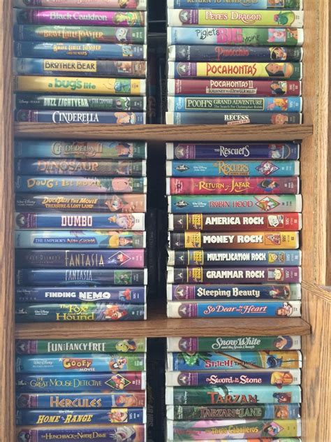 What Is The Value Of Disney Vhs Tapes Vhs Disney Movies Animated Wanna Images And Photos Finder