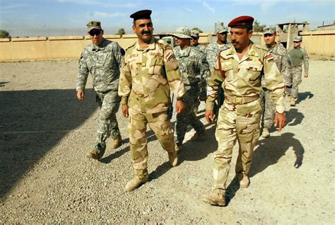 Iraqi U S Command Sergeants Major Visit Troops Article The United States Army