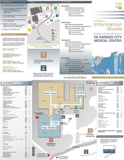 Facility Map Kansas City Va Medical Center