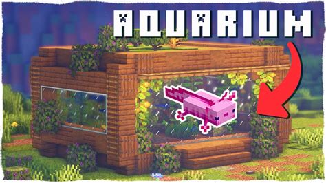 Minecraft Axolotl Tank Ideas