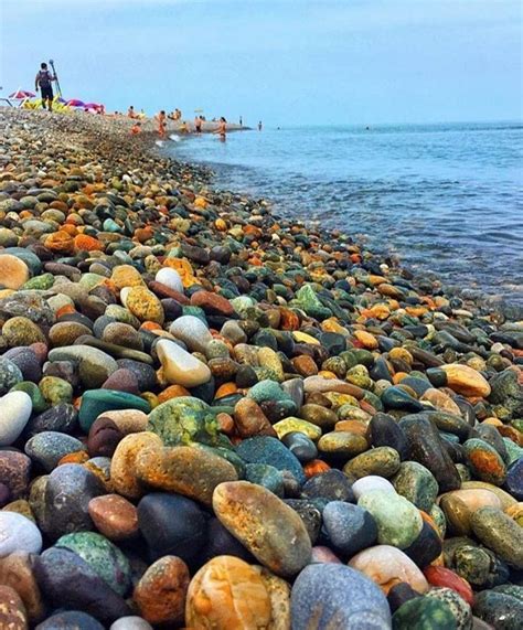 Batumi Geórgia Beach Rocks Beach Stones Stone Art