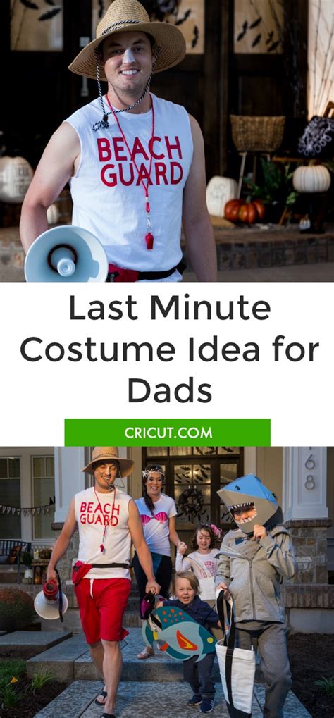 Last Minute Halloween Costume Idea For Dads Cricut