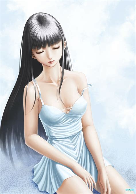 Fondos De Pantalla Modelo Pelo Largo Anime Chicas Anime Ojos Hot Sex Picture