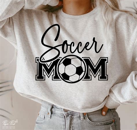 Soccer Mom Svg Png Soccer Season Svg Sports Svg Soccer Vibes Svg T For Mom Svg Png Dxf