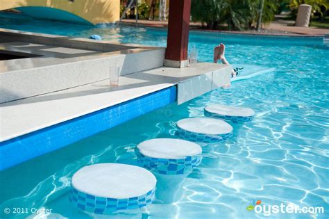 The Beautiful Mosaic Tiles On These Swim Up Bar Stools Add Nice Detail To The Already Dazzling