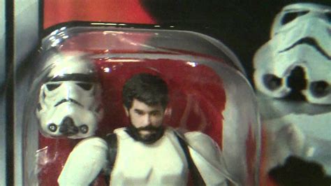 Star Wars George Lucas In Stormtrooper Disguise Review Youtube