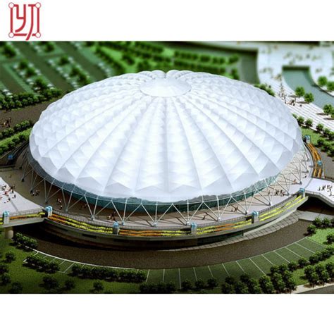 China Sports Stadium Membrane Structure Court Sun Shade