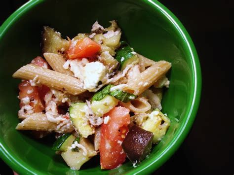 Chicken Penne With Grilled Zucchini Recipe