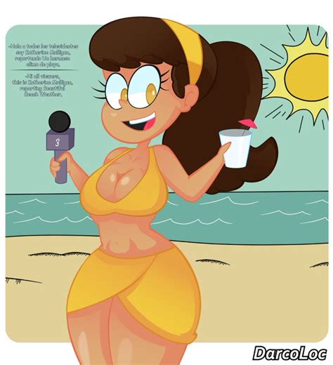 Rule 34 Beach Brown Hair Cleavage Curves Curvy Hips Darcoloc Dark Skinned Female Dark Skin