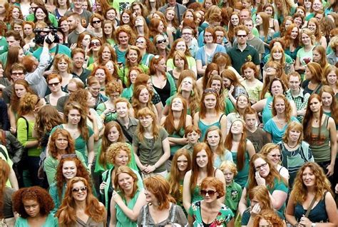 Thousands Of Redheads Gather Together On Redhead Day Design You Trust Redhead Day Pretty