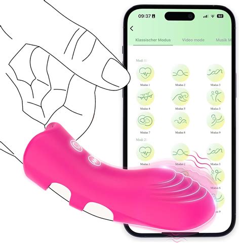 Vibrator Finger Vibrator With App And Bluetooth Remote Control Vibrators For Her