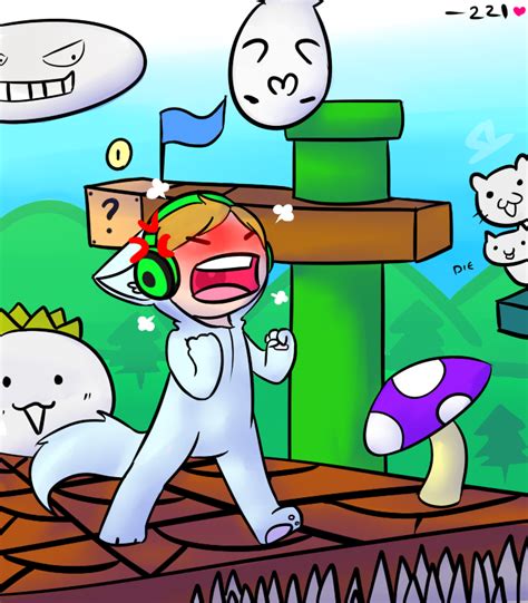 Cat Mario Rage By Layneon On Deviantart