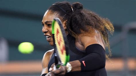 Serena Williams Wins In Straight Sets In Her First Match Since Giving Birth
