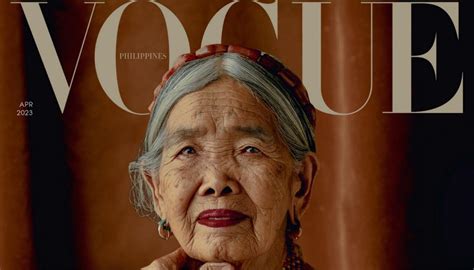 Vogues Oldest Ever Cover Model 106yo Filipino Tattoo Artist Apo Whang