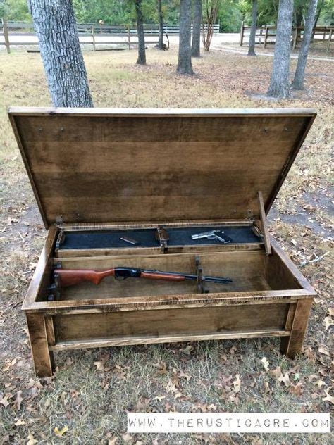 Gun concealment coffee table plans. Pin on Hidden Gun Cabinets