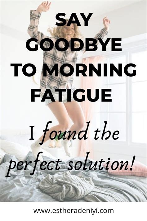 How To Supercharge Your Mornings And Banish Morning Fatigue