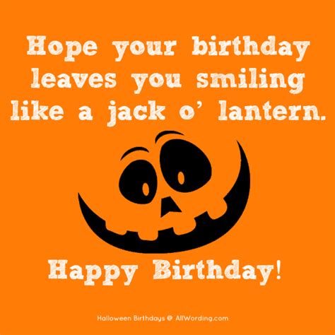 Halloween Birthday Quotes And Sayings Shortquotes Cc