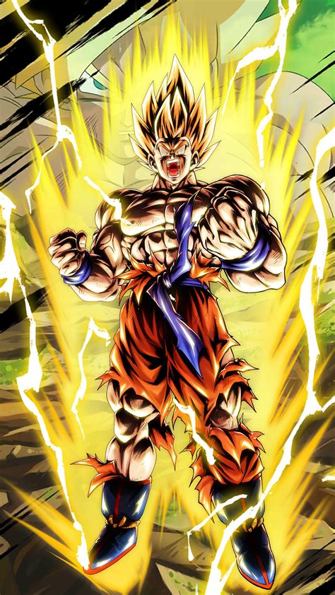 Maybe you would like to learn more about one of these? BLU Transformation SSJ Goku HD Wallpaper : DragonballLegends