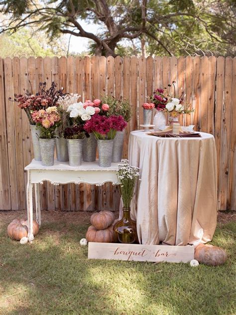 How To Create A Stunning Interactive Fall Bouquet Bar With