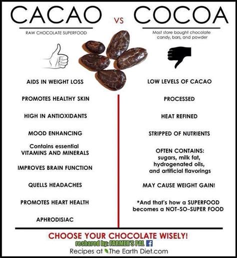 Cocoa Vs Cacao Raw Food Recipes Plant Based Recipes Healthy Recipes