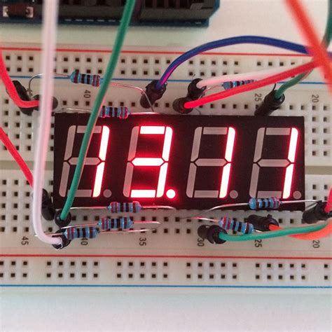 In this video, i show all the alphabetical characters which are capable of being shown on a 7 segment led display. Simplest Arduino Clock With 7-digit segment display ...