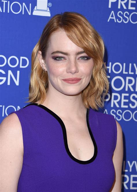 Emma Stone Hollywood Foreign Press Associations Grants Banquet In
