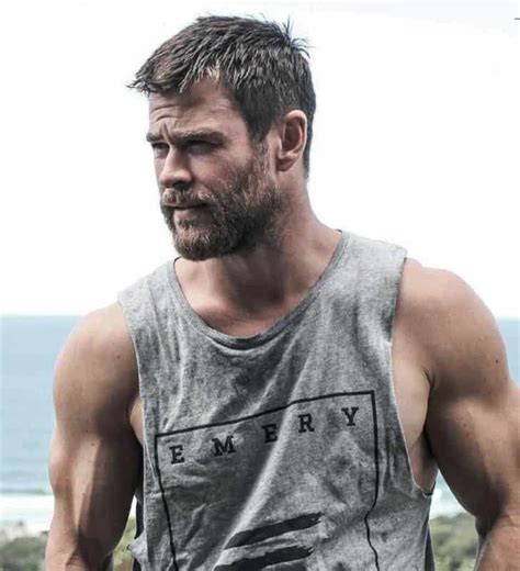 √ Chris Hemsworth Short Hair Style Thor Ragnarok What S With The