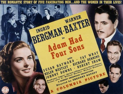 Adam Had Four Sons 1941