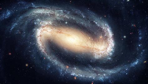 Barred Spiral Galaxy Photograph By Nasa Pixels