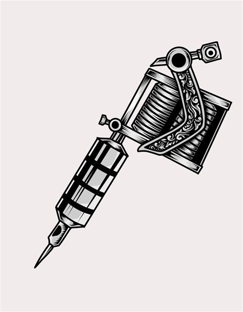 Tattoo Machine Vector Art Icons And Graphics For Free Download